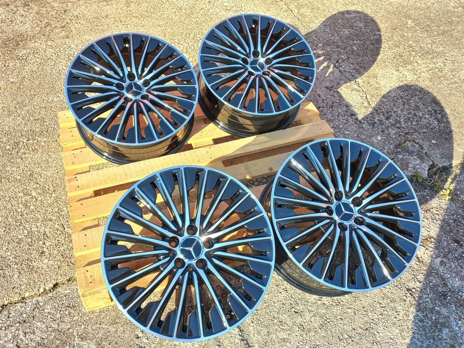 20 Mercedes /AMG 8.5j et38 9.5j et48 W221 W222 W223 Black Polish Нови