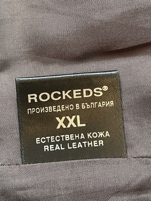 Мъжко кожено яке от агнешка кожа размер XXL