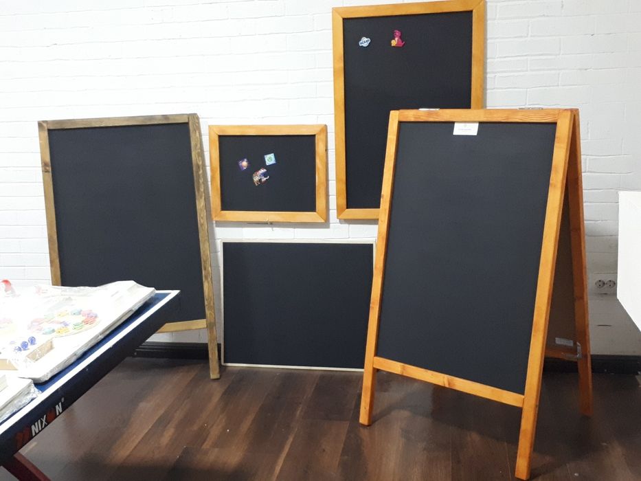 Меловые доски штендеры ценники