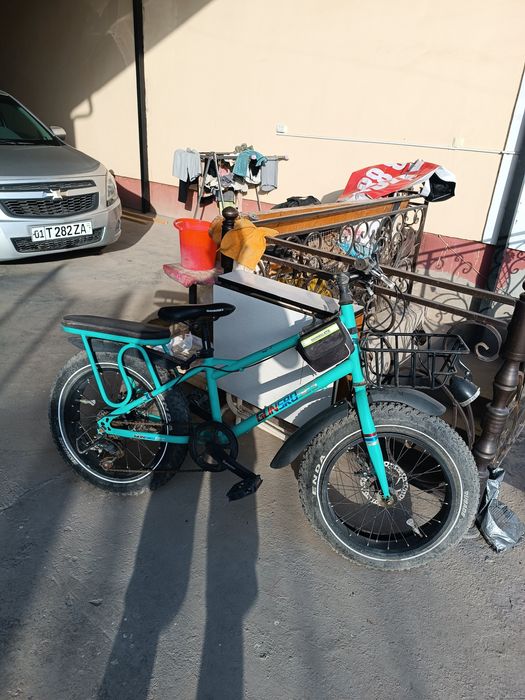 Велик почти новый катались раз 5