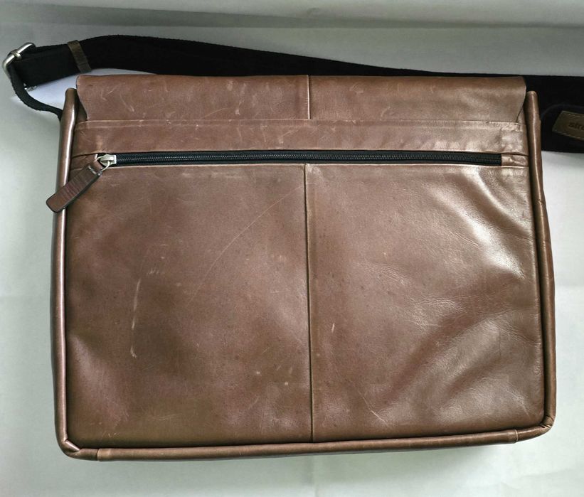 Geanta umar din piele/Strellson/vintage