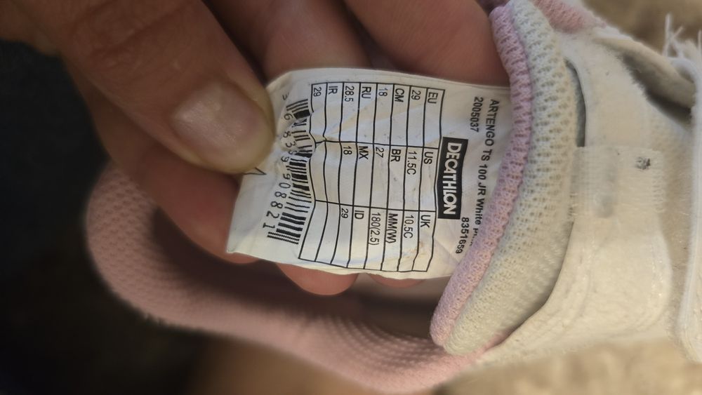 Adidasi fetita H&M & Decathlon 29