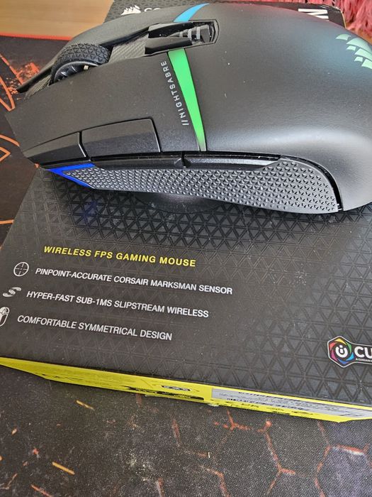 Mouse gaming wireless Corsair Nightsabre /garantie