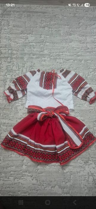 costum popular fetite