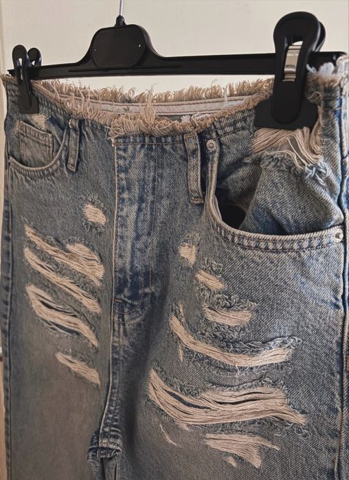 Дънки с широк крачол