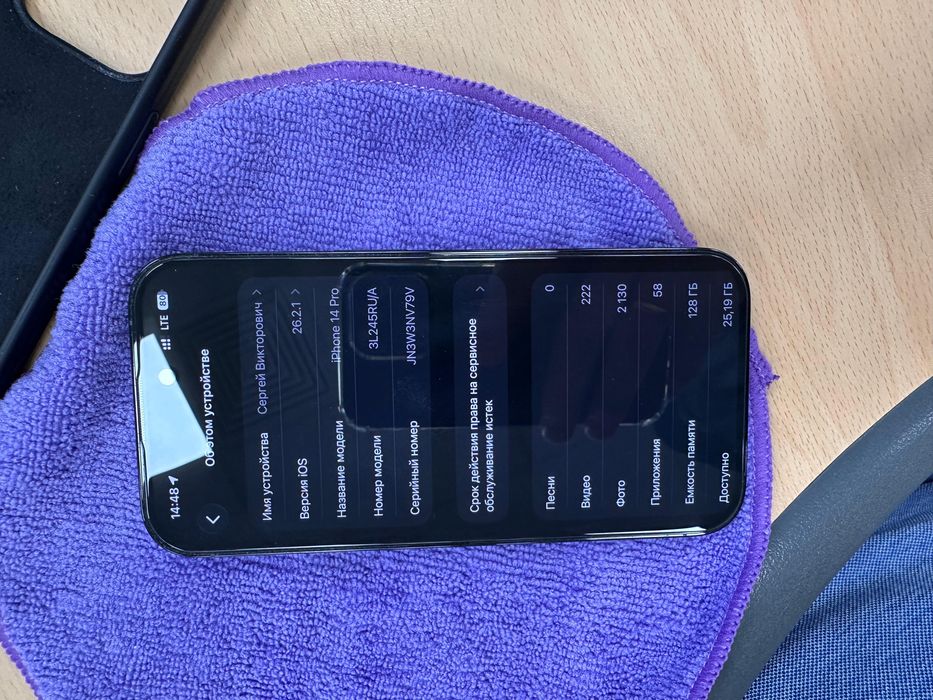 Продам iphone 14 pro 128 gb
