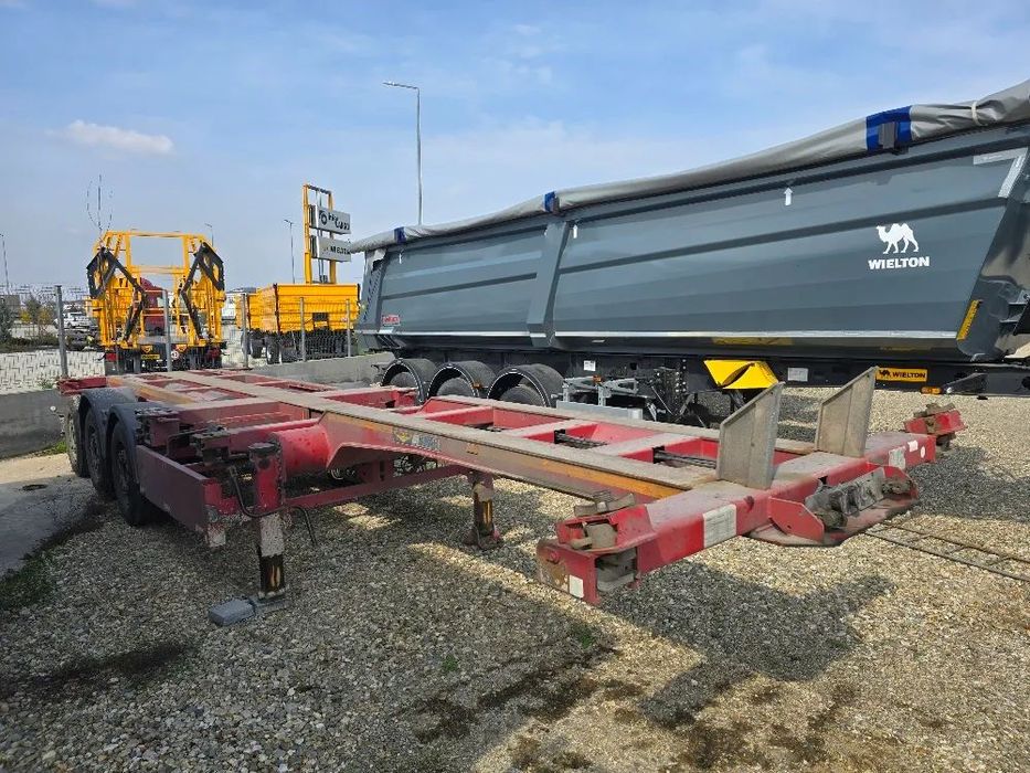 Broshuis 3 UCC Multi  - Port Container Semiremorcă pentru transport containere Broshuis 3 UCC Multi
