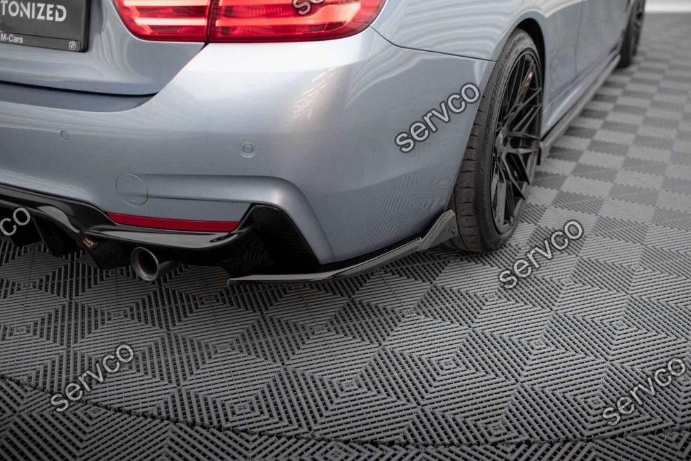 Prelungire splitter bara spate Bmw Seria 4 Coupe M-Pack F32 2013-2020 v7 - Maxton Design