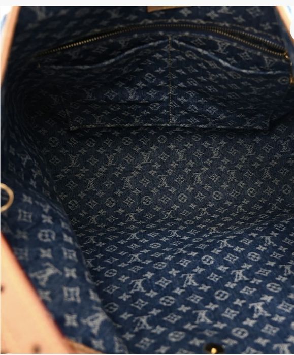 Louis vuitton denim bag, чисто нова