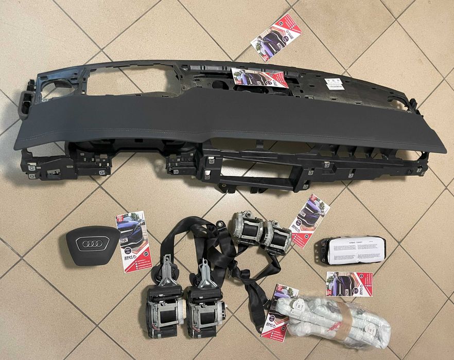 AUDI A6 C8 kit airbag - plansa bord HUD cusatura - centuri siguranta