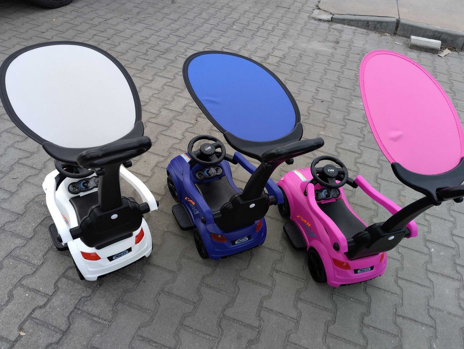 MONI Кола за бутане с дръжка Victory 2в1