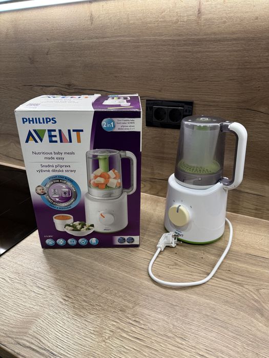 Vand Philips Avent 2 in 1  aparat de gatit cu abur si blender pentru diversificare