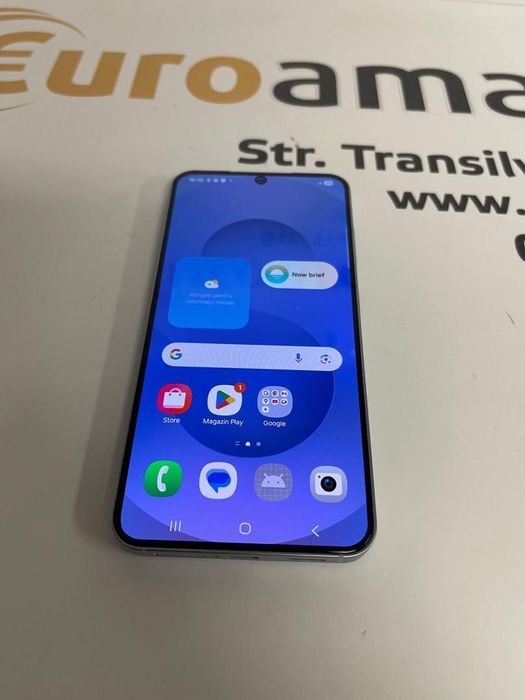 Telefon SAMSUNG Galaxy S25 5G, 128GB, 12GB RAM, Dual SIM, Icyblue -T-