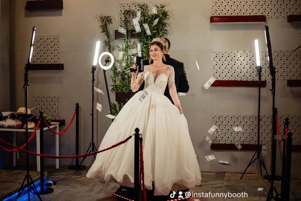 Platforma 360/cabina foto/artificii/fum greu