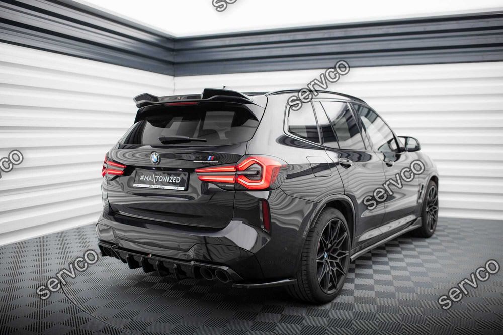 Prelungire difuzor bara spate Bmw X3 M F97 2017- v2 - Maxton Design