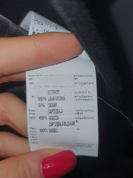 Palton dama Hugo Boss