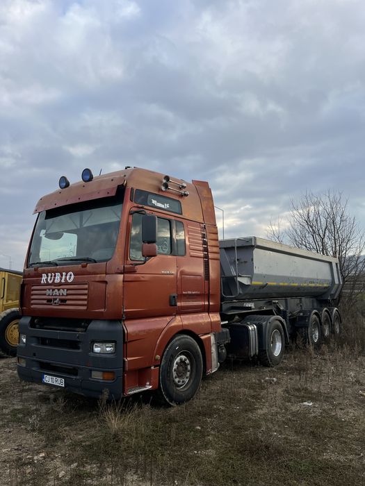 Ansamblu basculabil Man Tga 510 + Carnehl