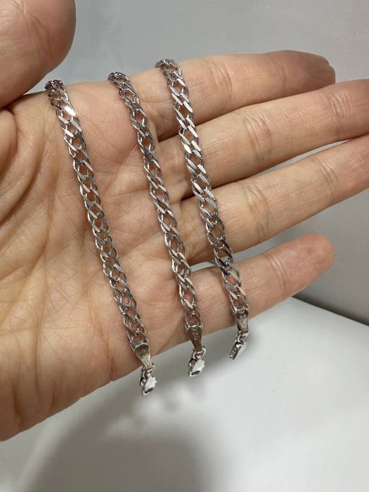 Серебряный стильный мужской браслет. Серебро 925 Доставка.