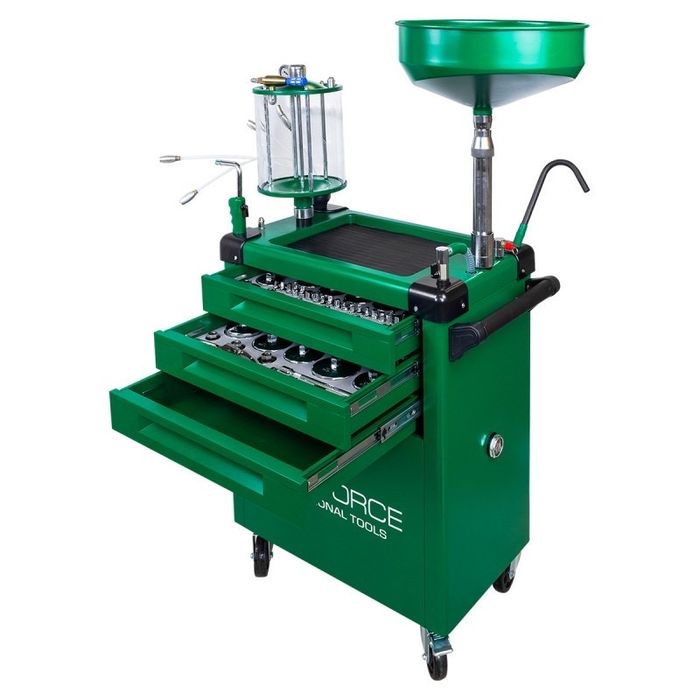 Професионална система за смяна на масла 80 литра , 61 части- ROCKFORCE