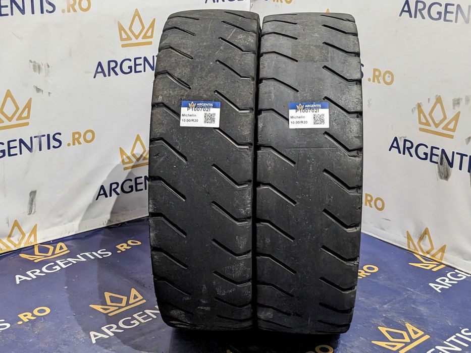 Pereche 2 anvelope 10.00/R20 Michelin (cod P100702I)