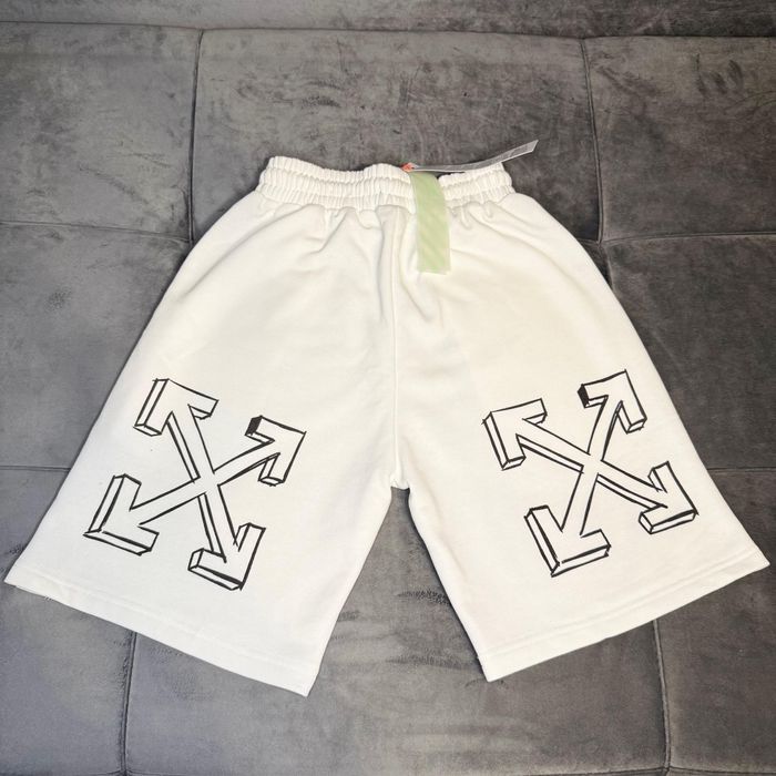 Pantaloni scurti off white premium