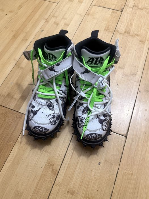 Кроссовки nike mid off white