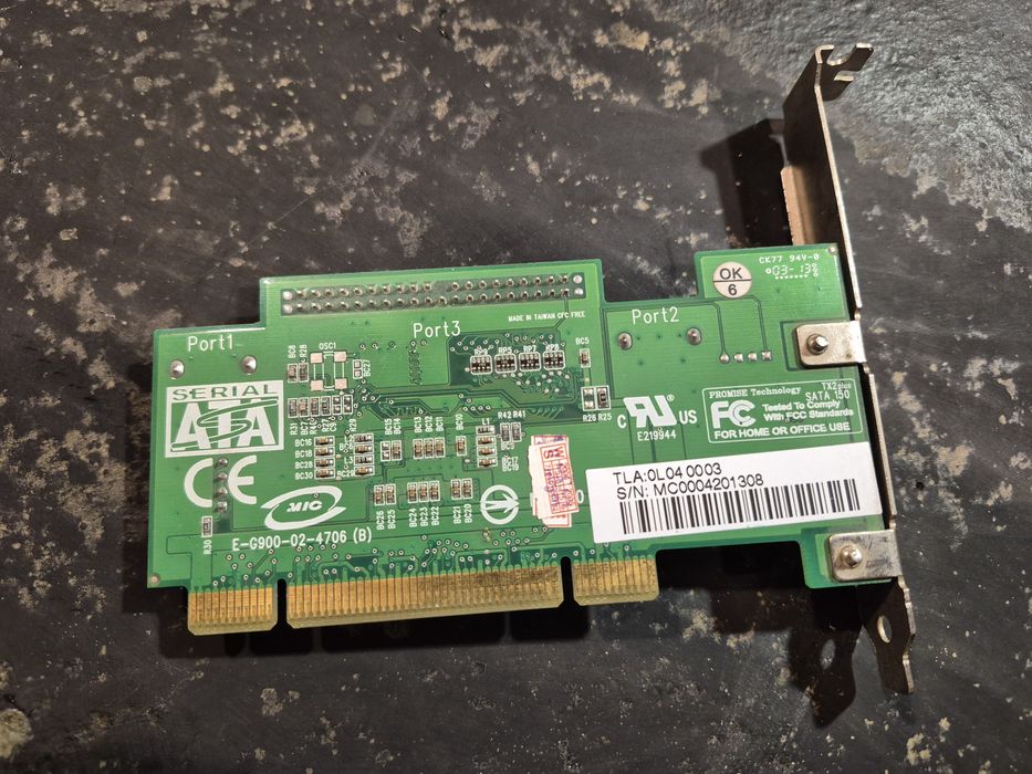 Плата расширения Promise SATA 150