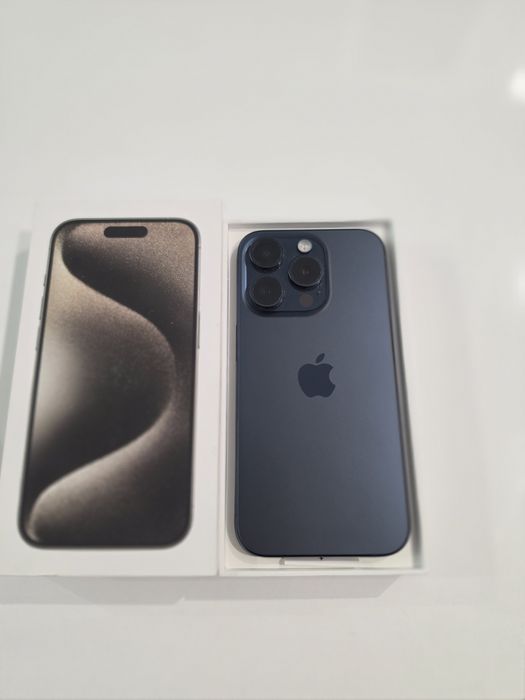 Iphone 15 PRO, Blue Titanium, 128 GB,