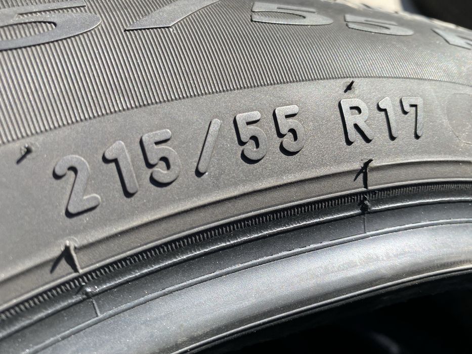 Шины 215/55/17 пара бу пирелли