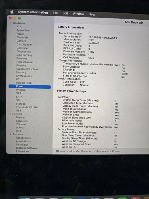 Apple MacBook Air 13 2018