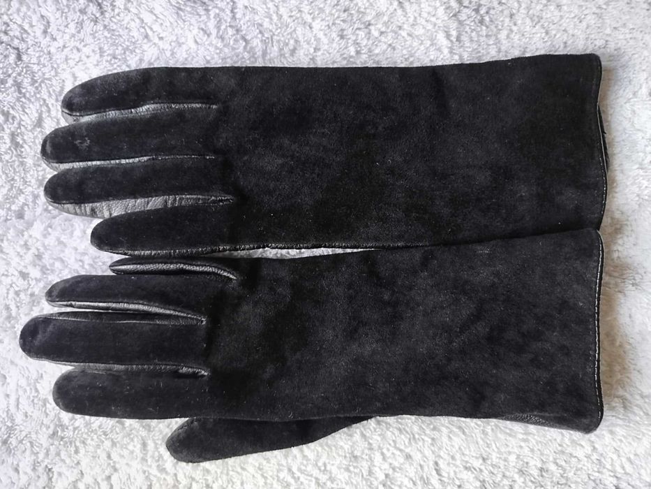 дамски кожени ръкавици, размер S