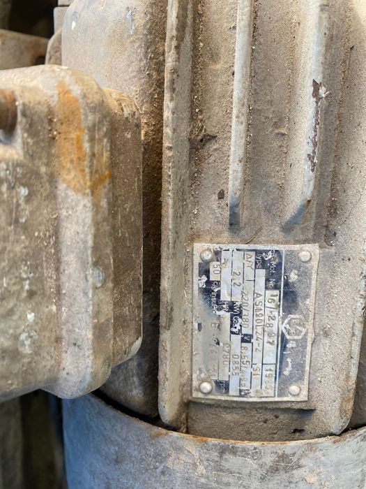 Motor 1,5 HP 1740 2,2  4rpm lesson