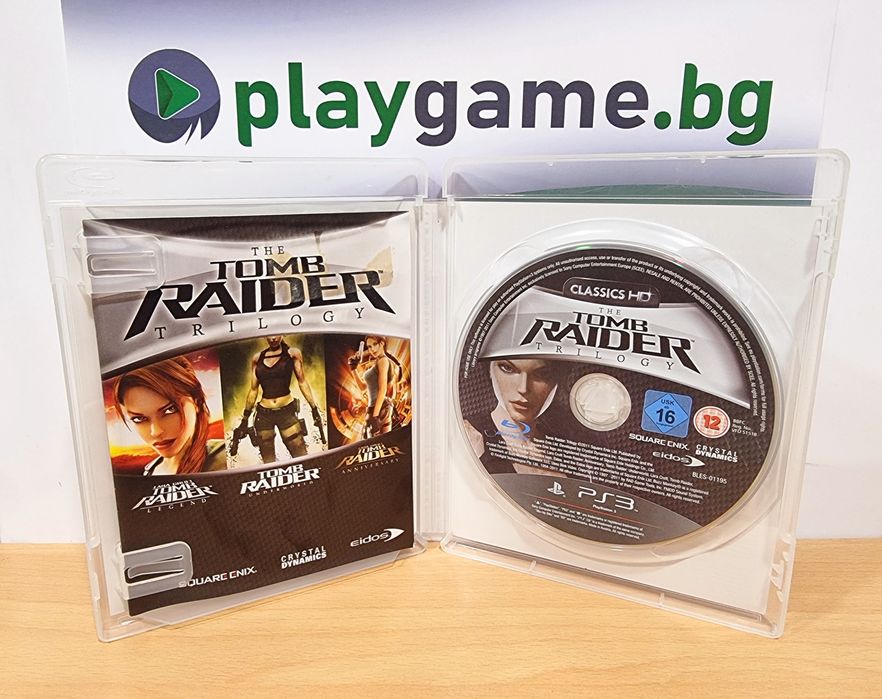 Игра The Tomb Raider Trilogy за PS3