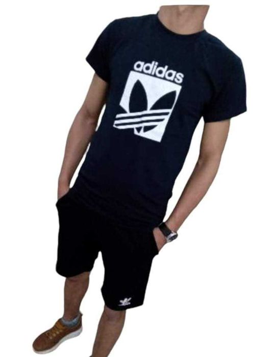 Мъжки спортен екип / памук, ликра, Размер M - 35 лв.