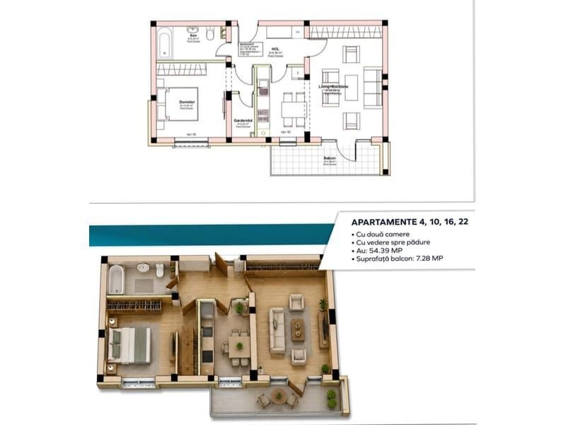 Apartamente noi 2 si 3 camere - Oasis Premium Park Livezeni