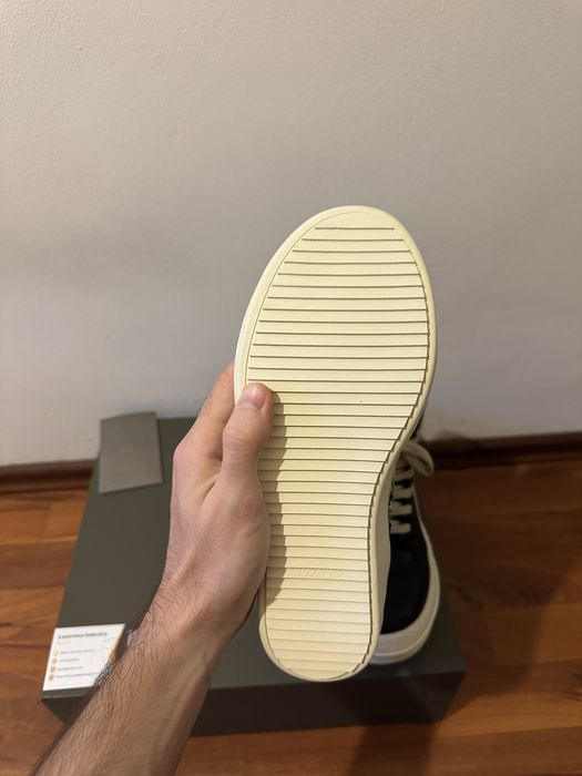 Rick Owens Lido Geobasket Black Milk