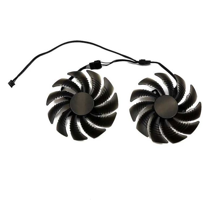 Set 2Ventilatoare T129215SU 88mm 4Pin PWM Gigabyte GTX 1050-1070 580