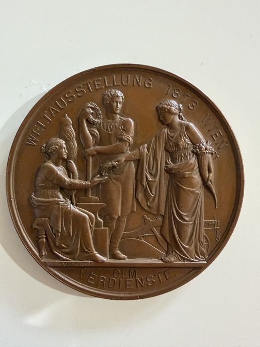 Medalie bronz Franz Joseph I