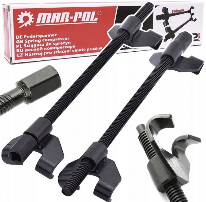Скоби за пристягане на пружини 2 бр MAR-POL