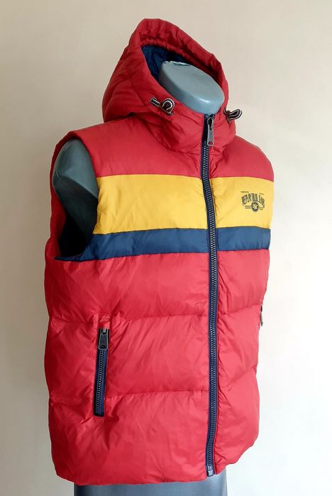 Replay Milano Hooded Down Vest Mens  S / M ОРИГИНАЛ Мъжки Пухен Елек!