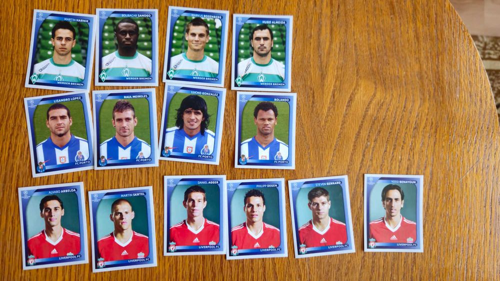 Panini стикери Champions League 2008/2009 сезон