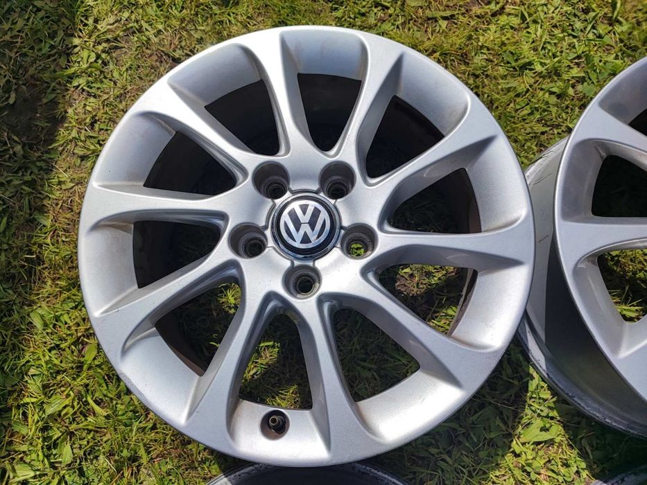 VW/Фолксваген; Audi/Ауди - 16 цола 5x112; 4 бр. оригинални лети джанти