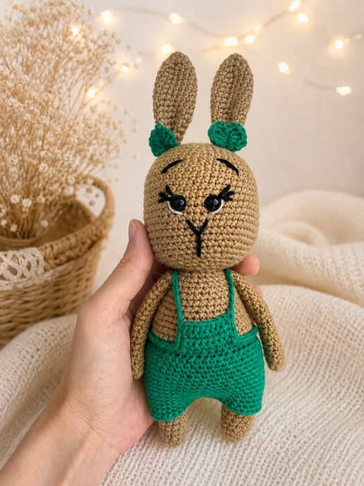 вязаные игрушки ручной работы