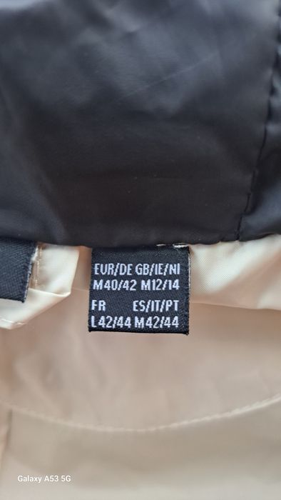 Geacă damă  culoare  crem