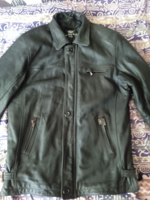 Куртка мужская кожаная