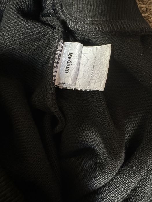 Sp5der OG Web Hoodie Black / M
