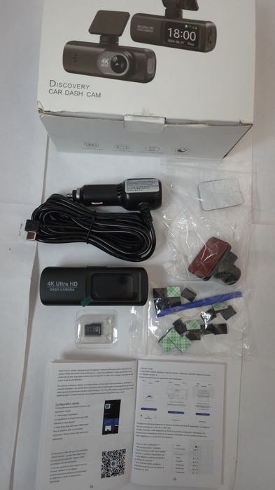 Camera Auto Video 4K Wifi / Card 64Gb