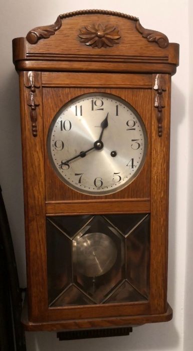 ПРЕКРАСНА колекция (14 броя+6 бр) механични редки СТЕННИ часовници