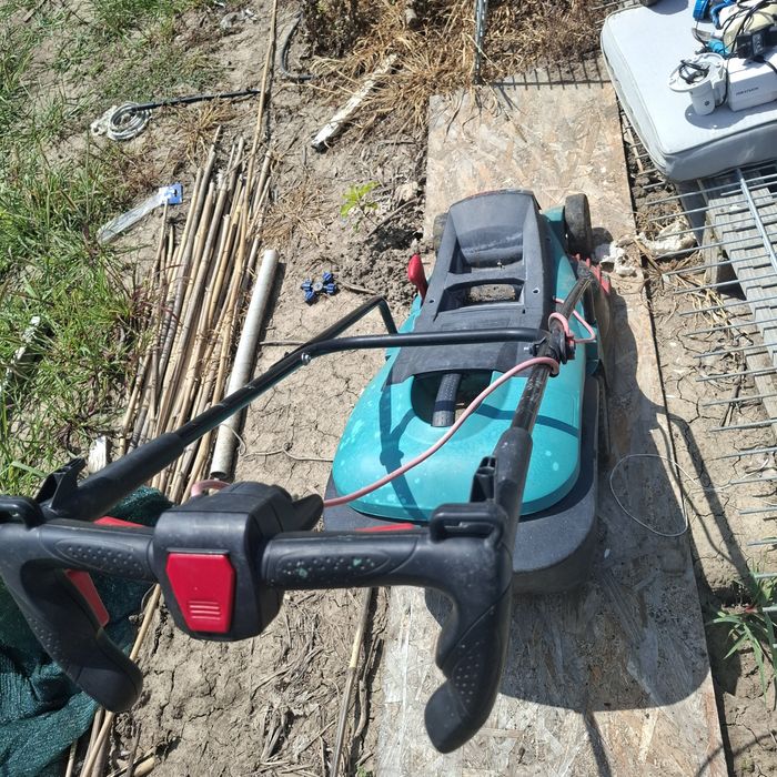 Mașină de tuns gazon + Trimar