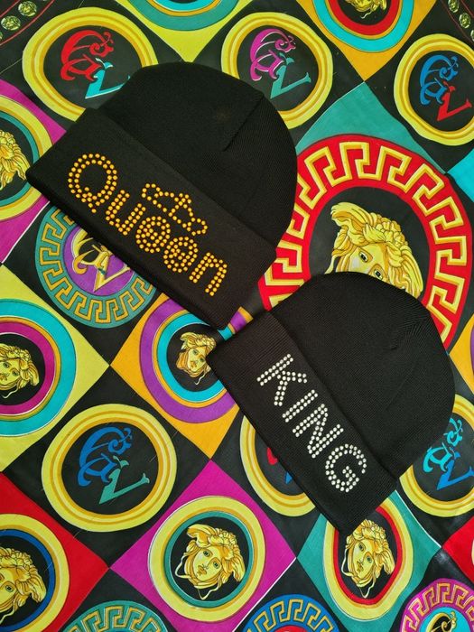 Căciulă Queen și King pentru cupluri